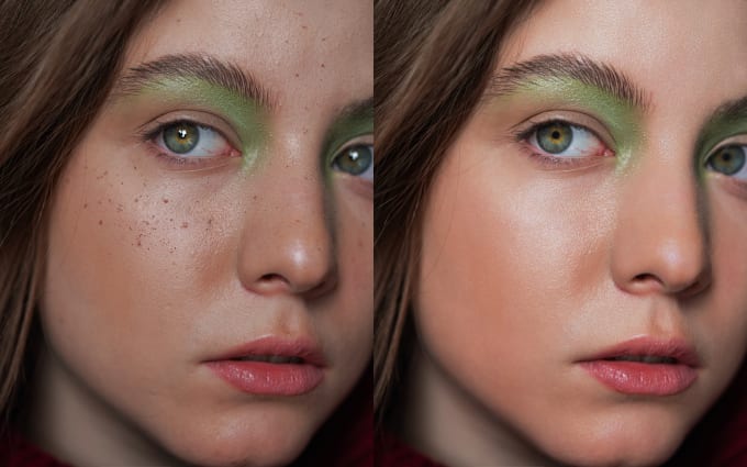 Gig Preview - Do realistic skin retouch, face retouch, photo touch up