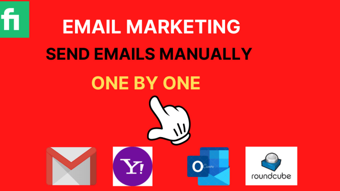 Gig Preview - Send 600 emails manually 1 by 1 per day