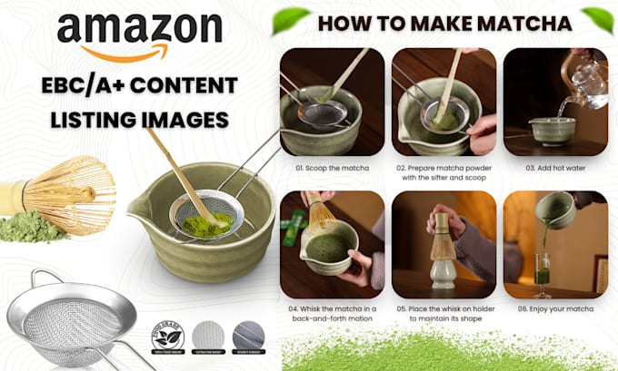 Bestseller - do attractive amazon listing images, infographics, amazon ebc design