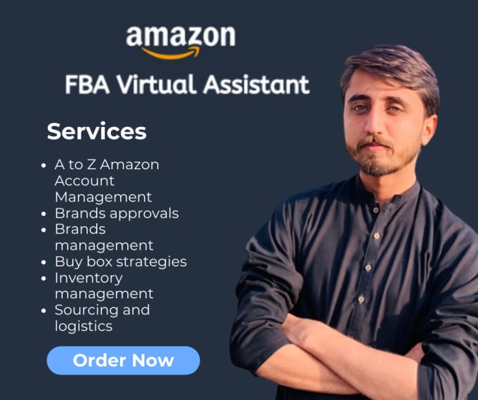 Gig Preview - Be your amazon fba wholesale virtual assistant