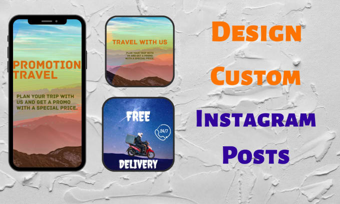 Gig Preview - Design custom canva instagram post and story templates