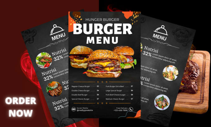 Gig Preview - Design digital menu, restaurant menu or price list in 3hrs