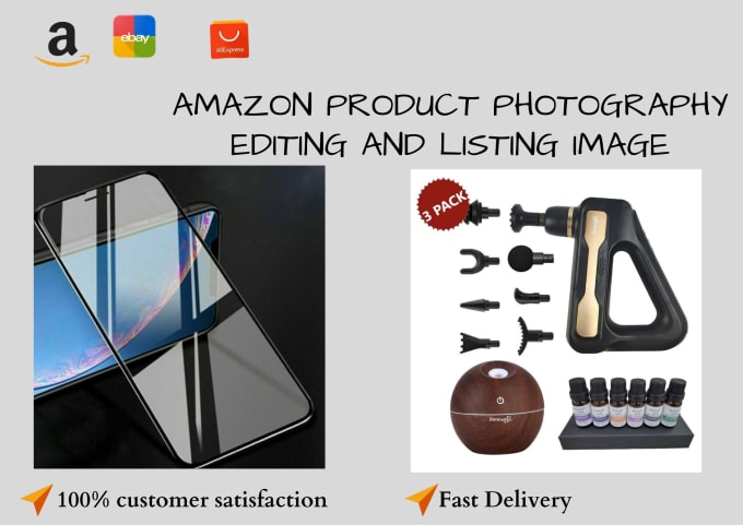 Gig Preview - Do amazon product photography editing, background editing and remove very fast