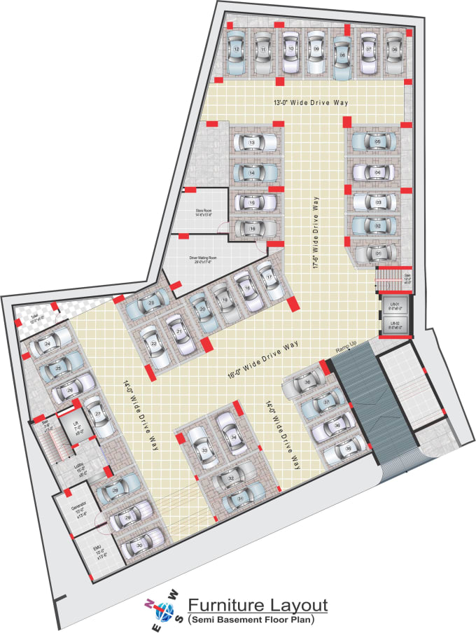 Gig Preview - Do render of your building 2d plan