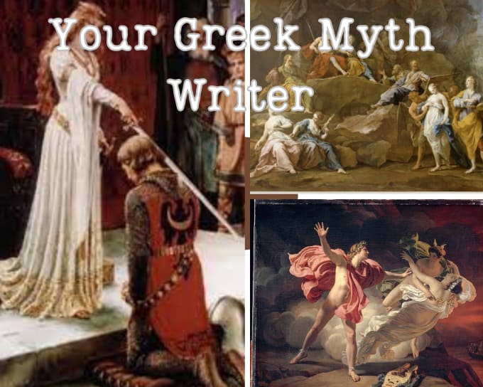 Gig Preview - Be your ebook writer for greek myth medieval knight saga crime psychological