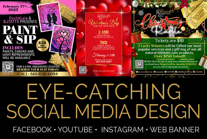 Gig Preview - Design effective social media posts banners etc