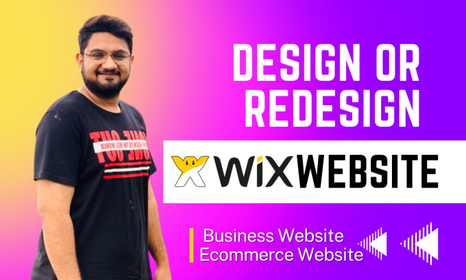 Gig Preview - Design wix or redesign a wix website design or wix online store