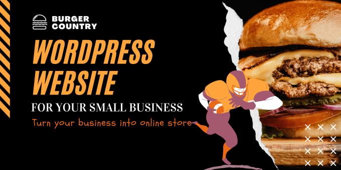 Gig Preview - Build professional wordpress website for small businesses