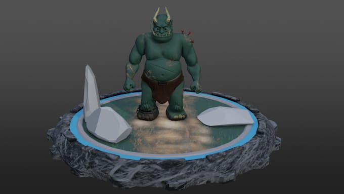 Gig Preview - Create 3d creatures for your games and films