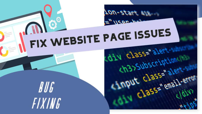 Gig Preview - Fix bugs in the website pages using HTML, css3, js, PHP