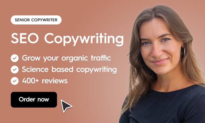 Gig Preview - Write captivating copywriting SEO website content