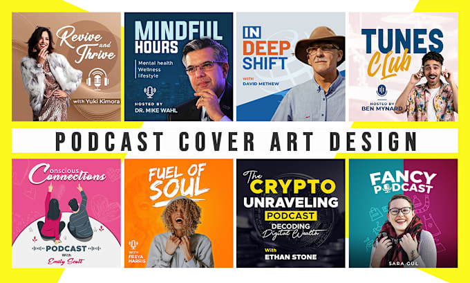 Gig Preview - Do podcast artwork, podcast cover art, podcast cover design