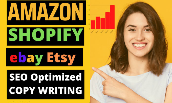 Gig Preview - Do amazon, shopify, ebay, and etsy sales copywriting that sells