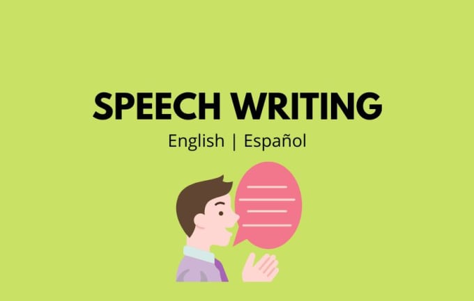 Gig Preview - Write a speech for any occassion in english or spanish