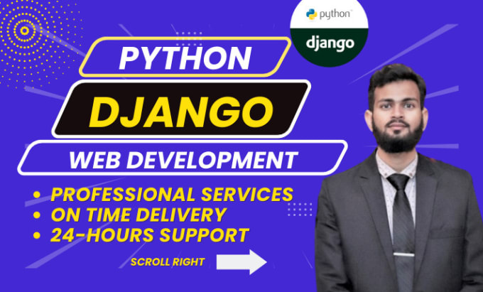 Gig Preview - Develop your python django website