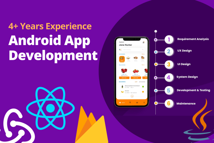 Gig Preview - Do application development with react native