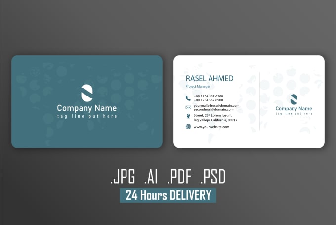 Gig Preview - Provide professional business card design, letterhead template