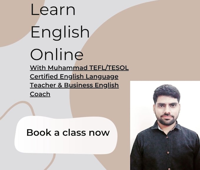 Gig Preview - Be your english teacher for english lessons and linguistics via google meet