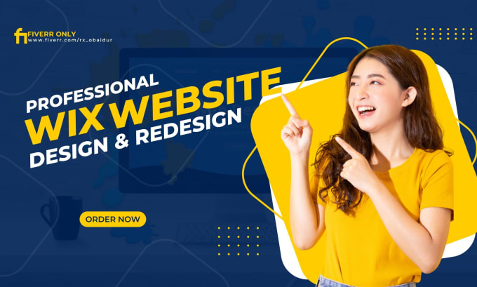 Gig Preview - Do wix website design, wix website redesign, wix landing page