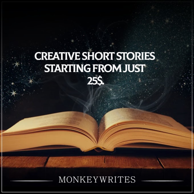 Gig Preview - Write a creative short story on any topic