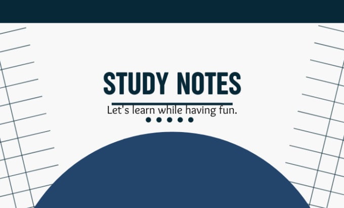 Gig Preview - Do fast typing study notes of any subjects