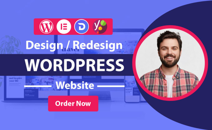 Bestseller - design, redesign, clone, revamp or customize wordpress website