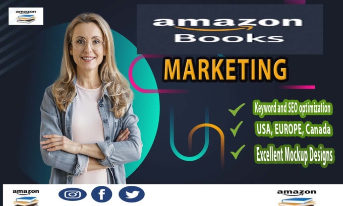 Gig Preview - Do  organic amazon books, ebooks, and kindle book  promotion