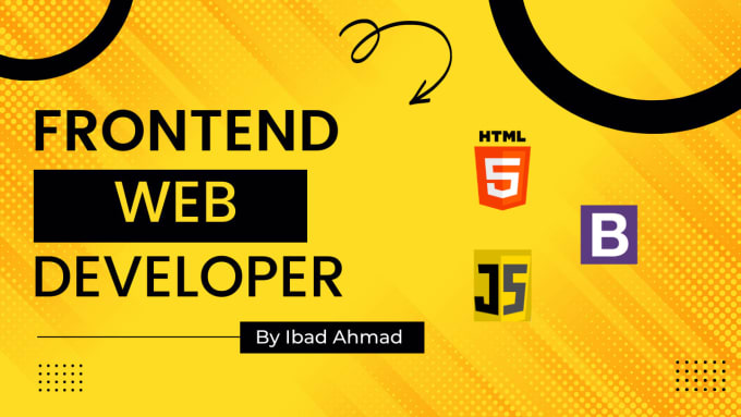 Gig Preview - Do professional HTML, CSS, bootstrap, and javascript development services