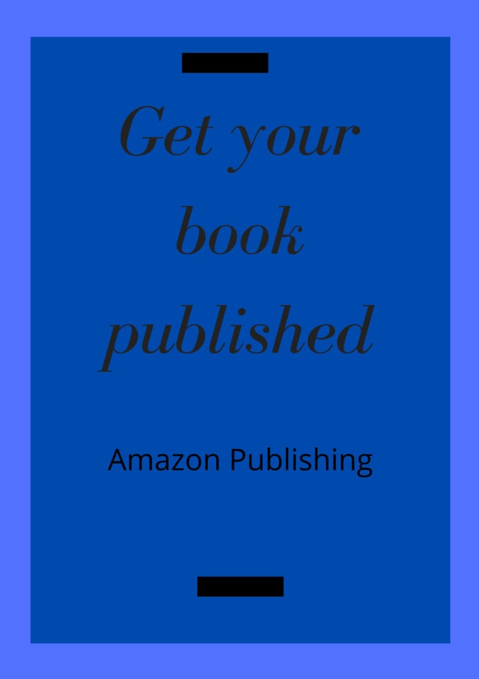 Gig Preview - Publish your book on amazon KDP for you