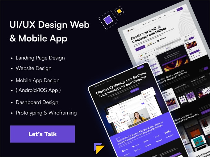 Gig Preview - Do premium UI UX design services that boost your online impact