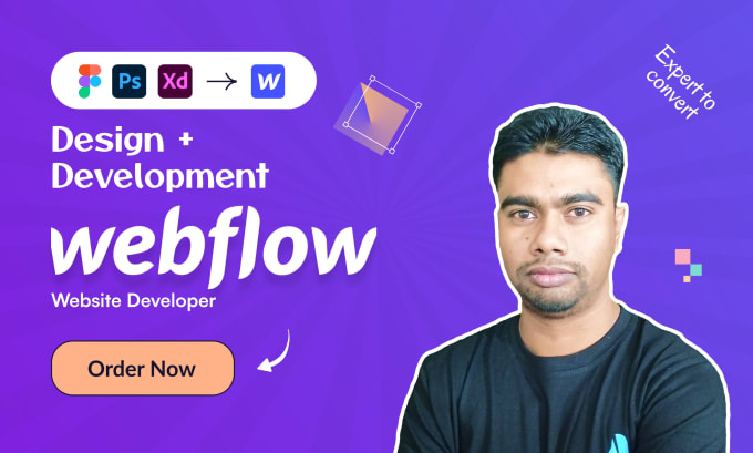 Bestseller - be webflow expert, webflow developer or figma to webflow and webflow design