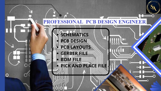 Gig Preview - Design pcb boards, schematic circuits, gerber files