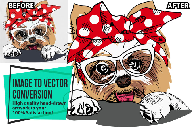 Gig Preview - Trace your image to vector, redraw, separate colors for screenprint