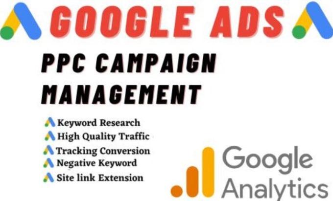 Gig Preview - Quick setup and manage your google ads PPC campaign