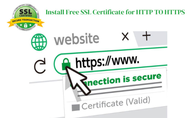 Gig Preview - Install free SSL certificate for http to https