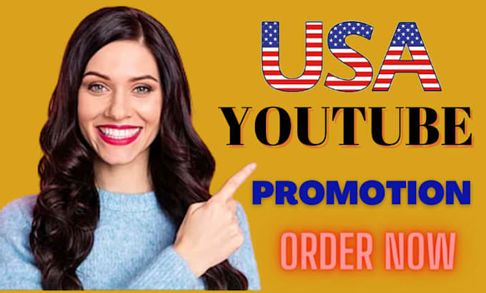 Gig Preview - Usa youtube video promotion to USA audience for USA views