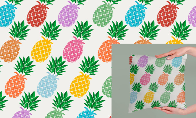 Gig Preview - Design vector seamless textile repeat pattern