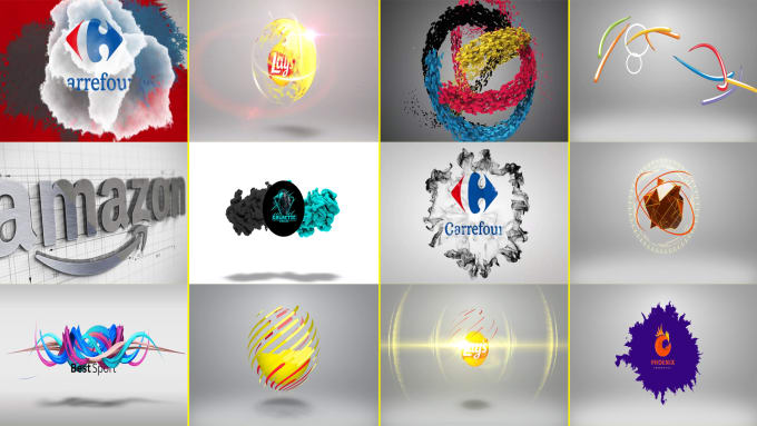 Gig Preview - Make 20 stunning animated logo intro videos in 24 hours