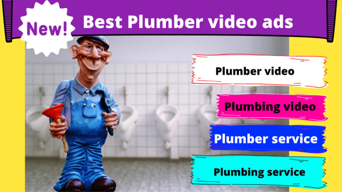 Gig Preview - Do plumber video plumbing service video ads