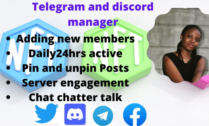 Bestseller - be your nfts discord moderator and community manager