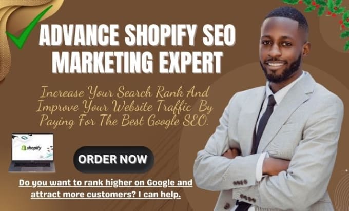 Gig Preview - Be your advance shopify SEO expert to increase your shopify store sales