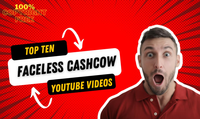 Gig Preview - Make faceless videos for your cashcow youtube channel