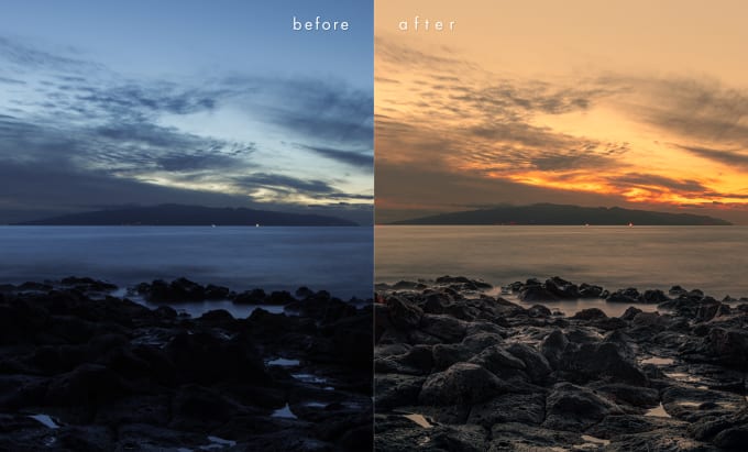 Gig Preview - Edit and retouch your landscape photos