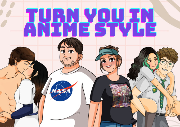 Bestseller - draw you in anime cartoon style in 6 hours