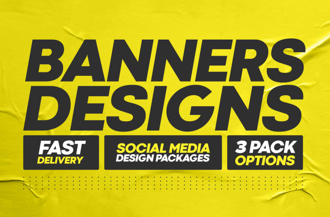 Gig Preview - Design a professional website banner or header