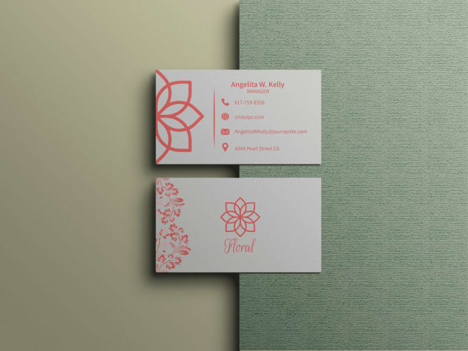 Gig Preview - Design elegant double sided business card, logo and print ready files