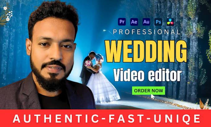 Bestseller - do professional wedding video editing