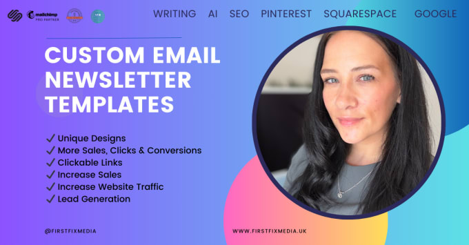 Gig Preview - Design your email newsletter templates in canva