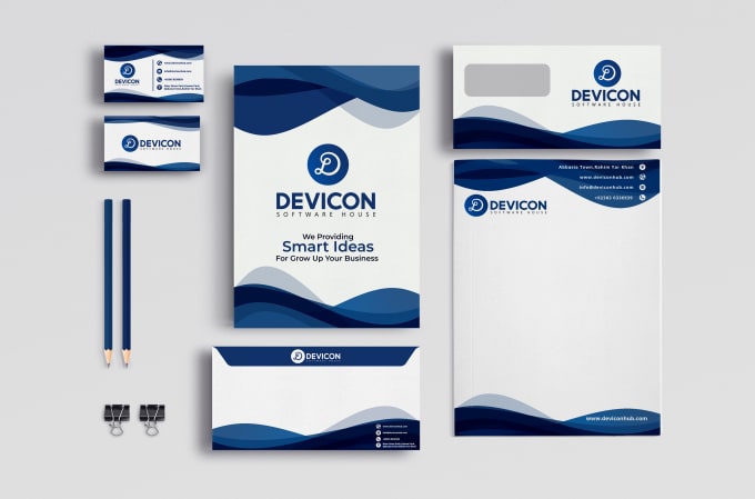 Gig Preview - Design a brand identity kit based on a modern theme