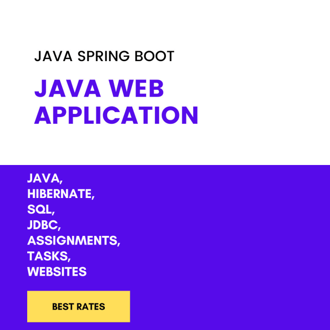 Gig Preview - Provide professional java spring boot services